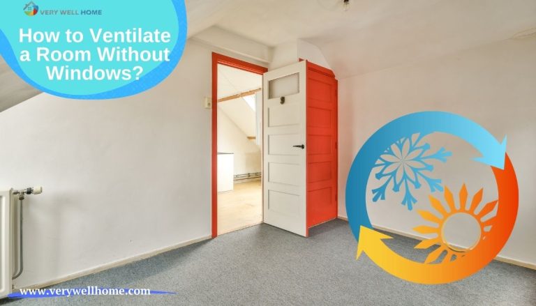 how to ventilate a room without windows
