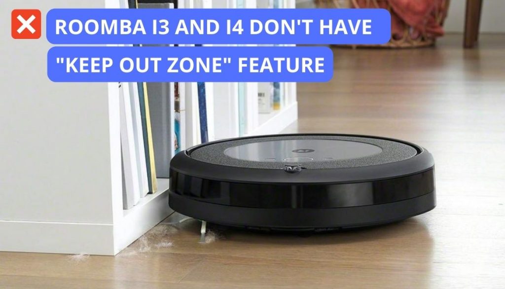 roomba i4 keep out zones