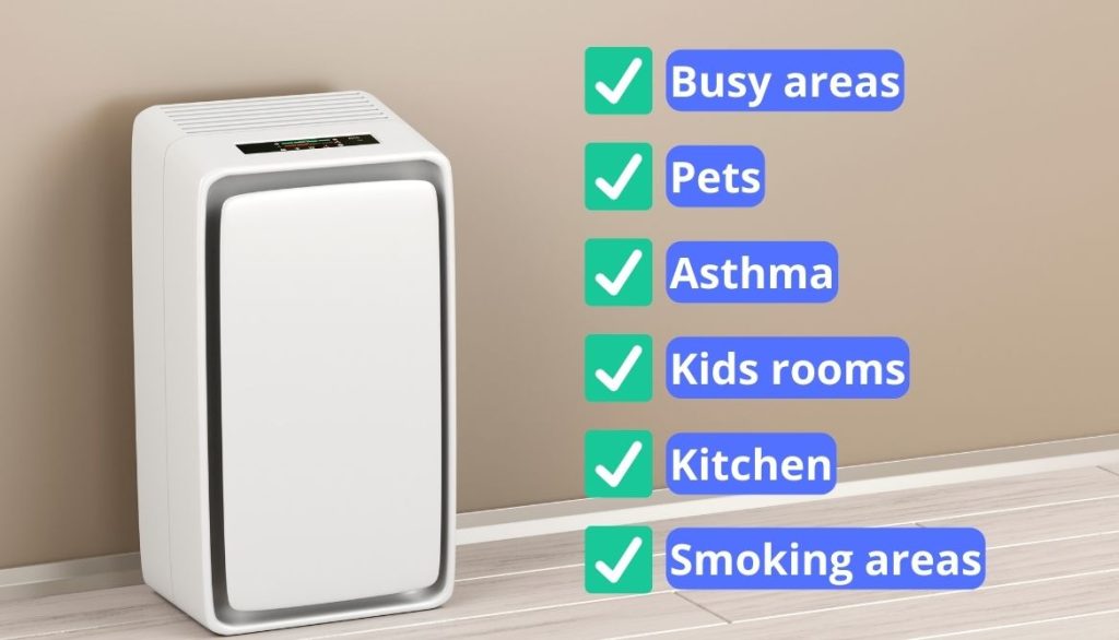 Best Place to Put an Air Purifier 7 Important Points