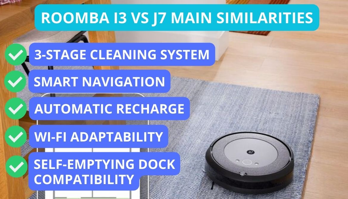 Roomba i3 vs j7 Robot Vacuum 5 Impressive Differences!