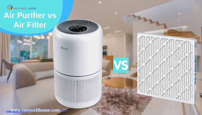 air purifier vs air filter