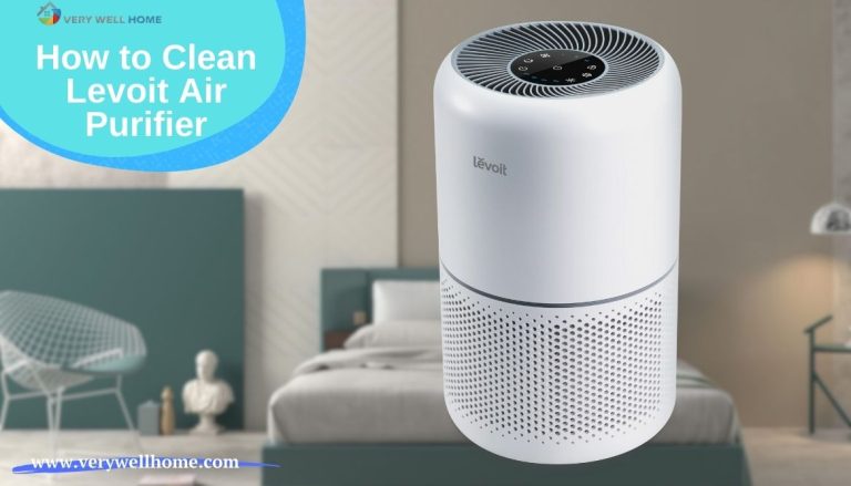 how to clean levoit air purifier