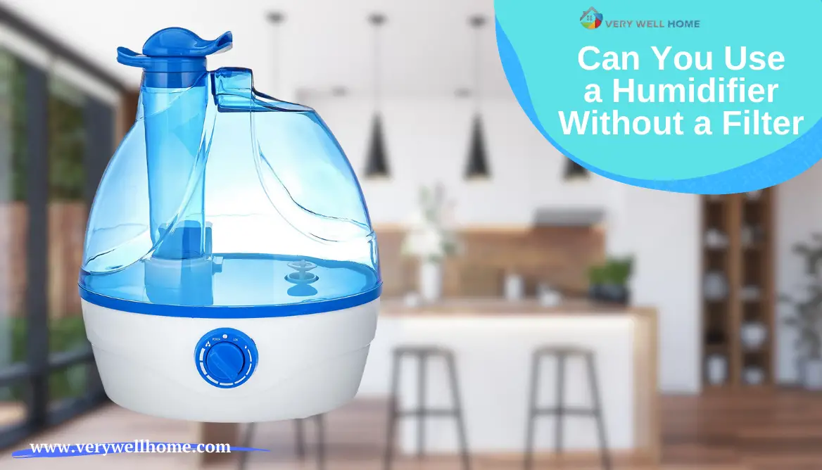 can you use a humidifier without a filter