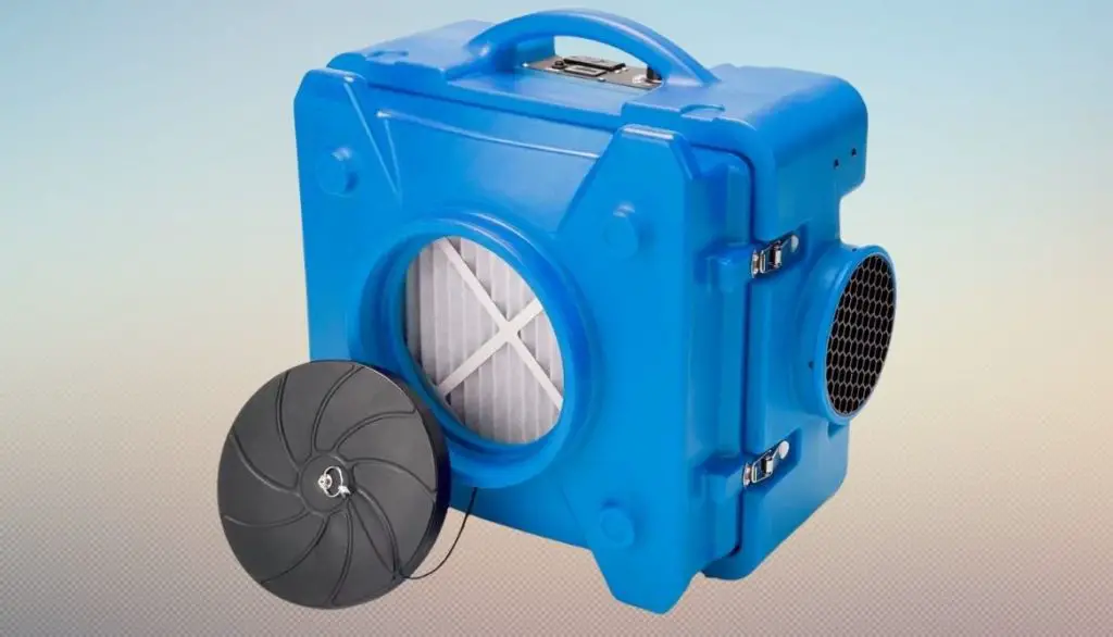 BlueDri 550 Commercial Air Scrubber with HEPA Filter