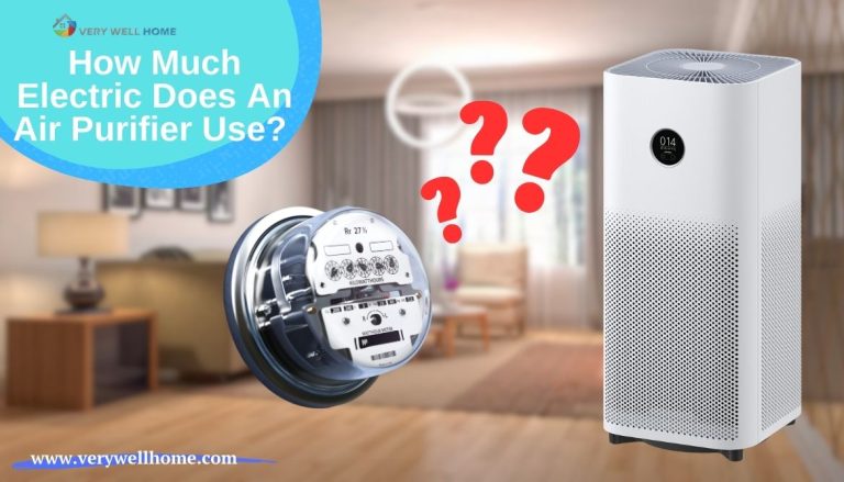 how much electric does an air purifier use